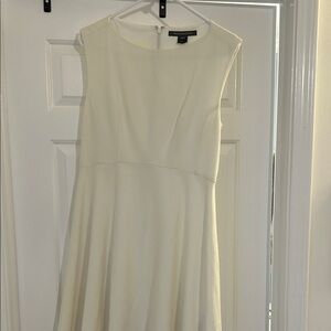 French Connection Cream Midi Dress